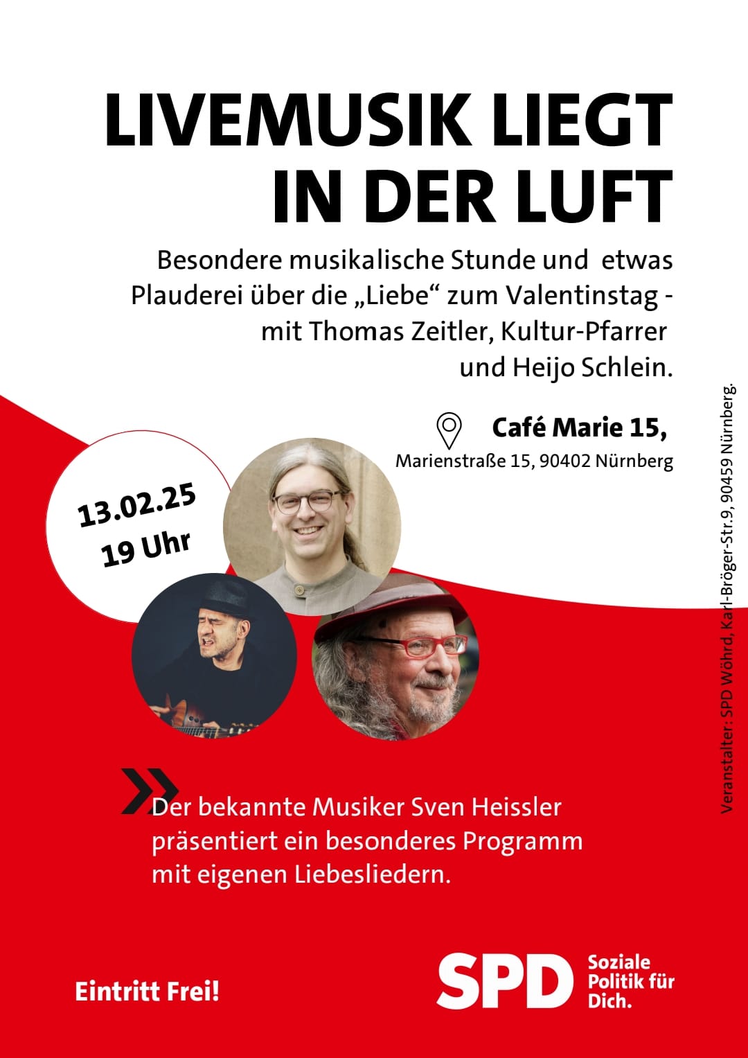 Livemusik liegt in der Luft